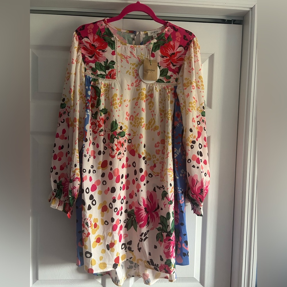 Floral Long Sleeve Dress